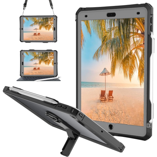 Image 1 of 8.. iPad 10.2 9th/8th/7th Generation Case 2019/2020/2021 iPad 7th/8th/9th Generation Case ,Waterproof Protective Case with Built-in Screen Heavy Duty
