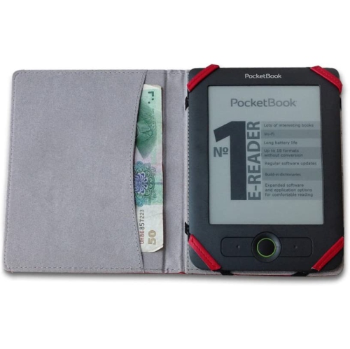 Universal Case Cover for 6inch Ereader for kobo for Kindle for Sony Ereader Embossed with Author Name