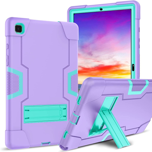 DOLAER  D Samsung Galaxy Tab A7 10.4 Case 2020 Sm-T500/t505/t507, Kickstand Shockproof 3 In 1 Heavy Duty Hybrid Hard PC Cover High Impact Full Body