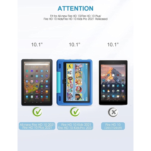 G Fire HD 10 Case for Kids, Lightweight Shockproof 360 ° Rotation Handle Stand Portable Kids Case for Fire HD 10 & 10 Plus & HD 10 Kids & HD 10 Kids