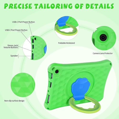 G Fire HD 10 Case for Kids, Lightweight Shockproof 360 ° Rotation Handle Stand Portable Kids Case for Fire HD 10 & 10 Plus & HD 10 Kids & HD 10 Kids