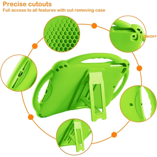 iPad Mini Case, iPad Mini 2 Case, T Kids Case for iPad Mini 5 4 3 2 1, Silicone Childproof Cover for 7.9 inch iPad Mini, Built-in Handle Stand, Comes