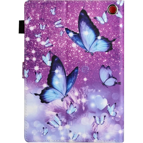 All-New Amazon Fire HD 8 & 8 Plus Case, Not Suitable for 7th/8th/9th Fire 8, Premium PU Leather Stand Cover with Smart Auto Wake/Sleep, Butterfly