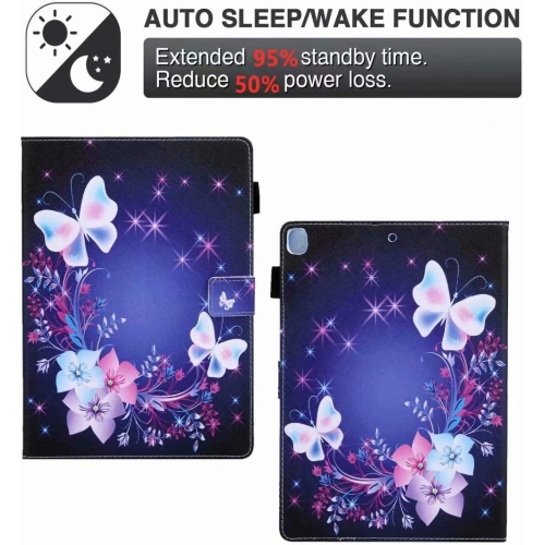 iPad Mini 5 Case Mini 4 Mini 3 2 Cover, F Smart Wake Sleep Flip Stand Case Soft PU Leather Protective Case with Card Slot Pen Holder for Apple iPad