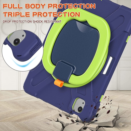 S iPad Air 5th/4th Generation Case, iPad Pro 11 Case 4th/3rd /2nd/1st Gen, Shockproof Rugged Cover for iPad Air 10.9 2022 2020 - Pencil Holder