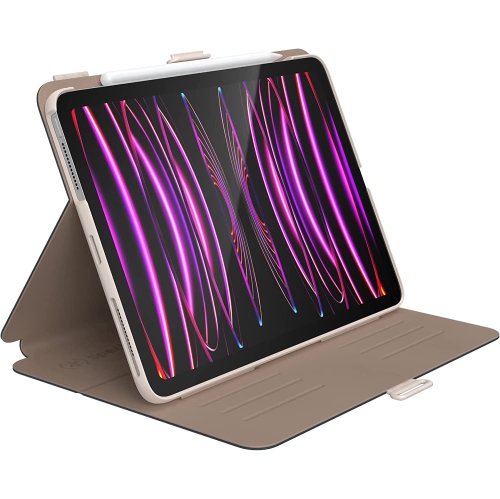 Speck Products iPad Pro 11 Balance Folio (W/MB) (Almond Milk/Mocha/Charcoal)