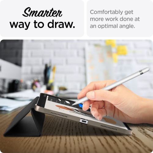 S Liquid Air Folio Designed for iPad 10.9 inch Case iPad 10th Generation Case - Black