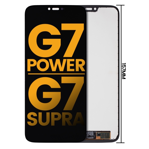 Refurbished - LCD Assembly Without Frame Compatible For Motorola Moto G7 Power (XT1955 / 2019) / G7 Supra (XT1955-5/6/DL / 2019) (North American