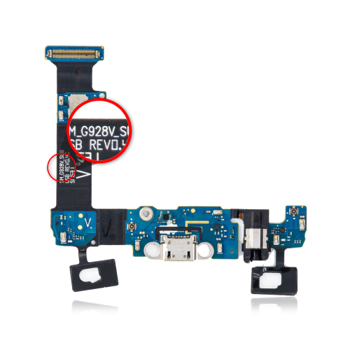 Replacement Charging Port Flex Cable Compatible For Samsung Galaxy S6 Edge Plus G928V