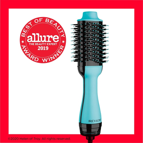 Sèche-cheveux et brosse à air chaud Volumizer One-Step de Revlon, menthe