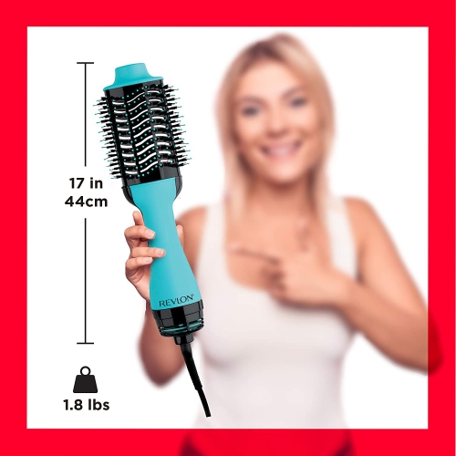 Sèche-cheveux et brosse à air chaud Volumizer One-Step de Revlon, menthe