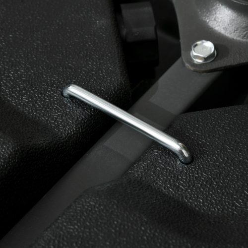 Outsunny 4 Piece Umbrella Base Stand Cantilever Offset Patio Umbrella Weight Plates w/ U Locking, 123 lb Capacity Water or 158 lb Capacity Sand, Black