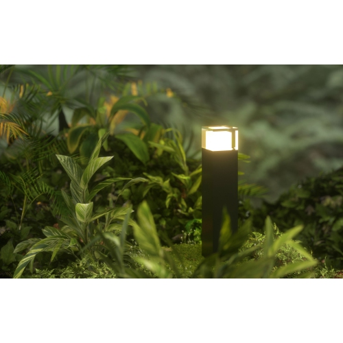 BAZZ LUVIA Outdoor Integrated LED Garden Light 400Lumens 6W 3000K 80+CRI, G22041BK
