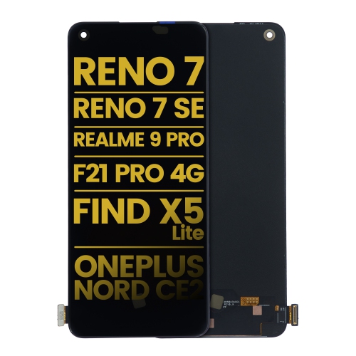 OLED Assembly Without Frame Compatible For OPPO Reno 7 SE / Find X5 Lite / F21 Pro 4G / Reno 7 / Reno 8 / Oneplus Nord CE 2 / Realme 9 Pro (International) by ESOURCE PARTS - Refurbished condition - Image 2