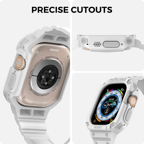 Bracelet sport d’Ahastyle compatible avec la montre iWatch Ultra de 49 mm pour iWatch Ultra 2022 avec étui antichoc