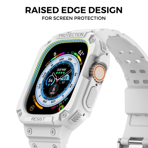 Bracelet sport d’Ahastyle compatible avec la montre iWatch Ultra de 49 mm pour iWatch Ultra 2022 avec étui antichoc