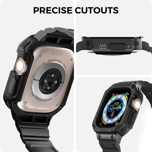 AhaStyle Sport Strap Compatible with iWatch Ultra 49mm for iWatch Ultra 2022 with Shockproof Bumper Case