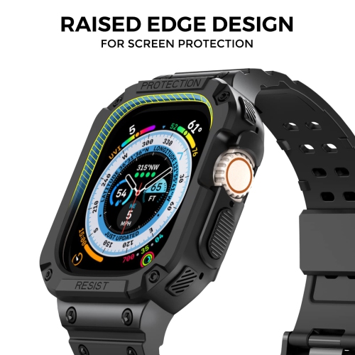 AhaStyle Sport Strap Compatible with iWatch Ultra 49mm for iWatch Ultra 2022 with Shockproof Bumper Case