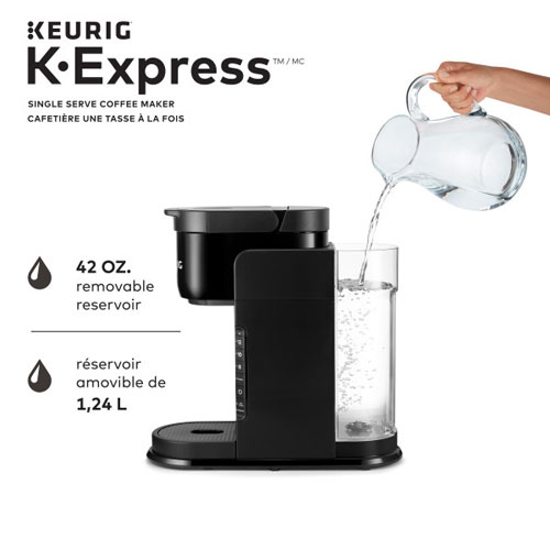 Open Box - Keurig K-Express Essentials Single Serve K-Cup Pod Coffee Maker, With A Removable Reservoir
