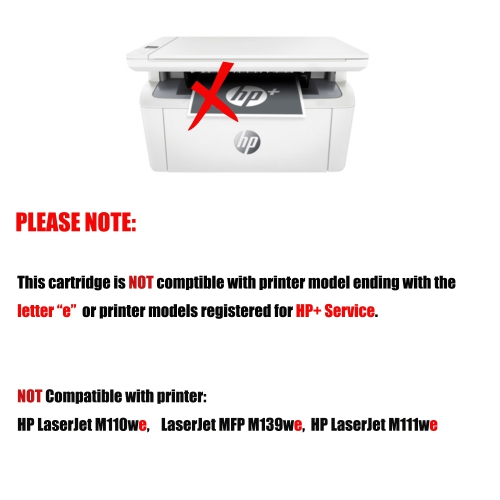 [With New Chip] Ultra Toner® Compatible Replacement for HP 141A Black Toner Cartridge - HP LaserJet M110 M110W M111a M111w M139 M139a M139w M140a