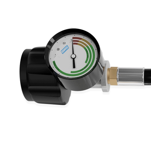 5 Feet Propane Hose Adapter with Propane Tank Gauge for QCC1/Type1 Tank