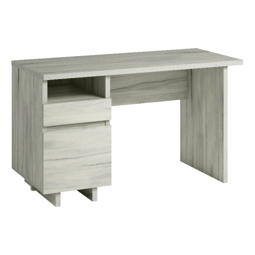 Sauder Select Engineered Wood Desk in Haze Acacia/Natural Finish
