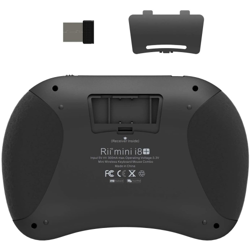 LED Mini clavier rétro-éclairé sans fil Portable avec pavé tactile pour Android TV Box Smart TV PC portable XBOX 360 PS3 PS4