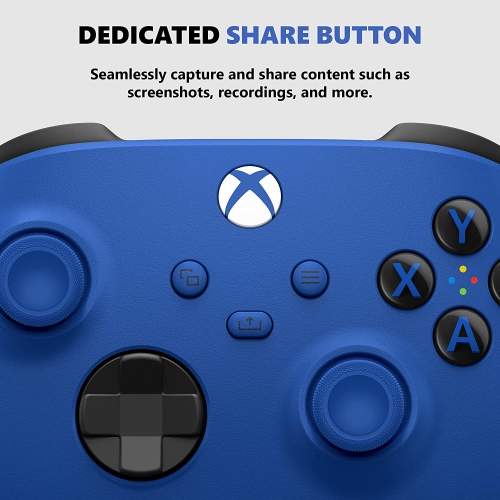 Manette sans fil pour Xbox boîte ouverte pour Xbox Series X|S, Xbox One et appareils Windows – Bleu choc