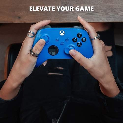 Manette sans fil pour Xbox boîte ouverte pour Xbox Series X|S, Xbox One et appareils Windows – Bleu choc