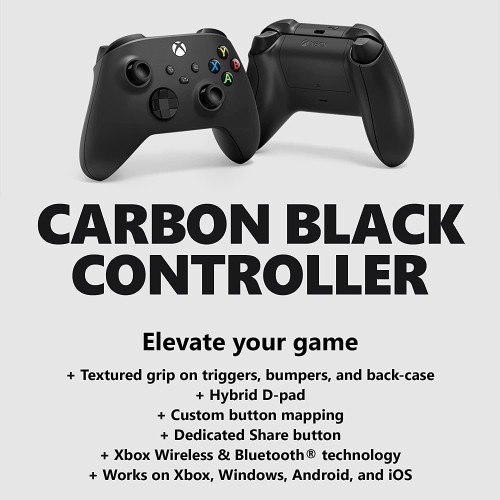 Openbox Xbox Wireless Controller for Xbox Series X|S, Xbox One, and Windows Devices – Carbon Black