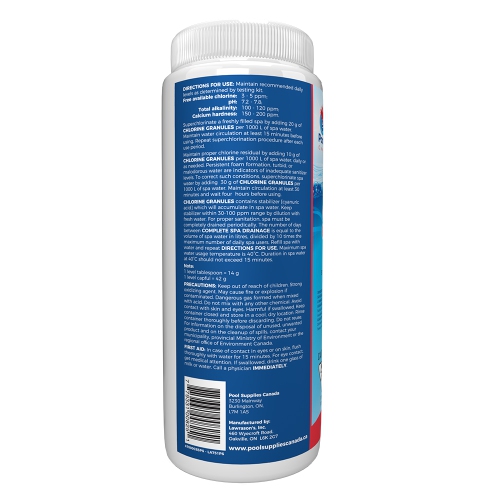 Spa Chlorine Granules by Pool Supplies Canada