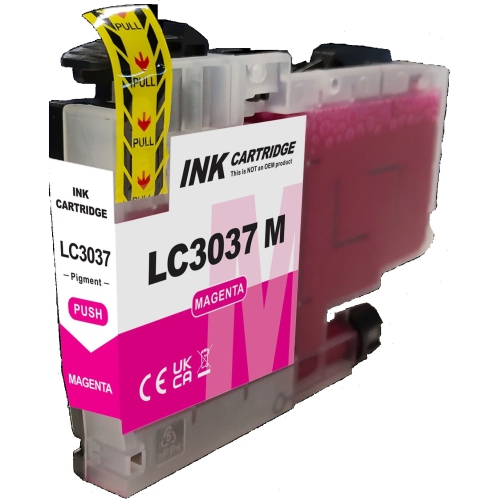 Économie d’encre - magenta compatible avec la cartouche d’encre à très haut rendement LC3037 pour les cartouches d’encre LC3037XXL et LC3039XXL de