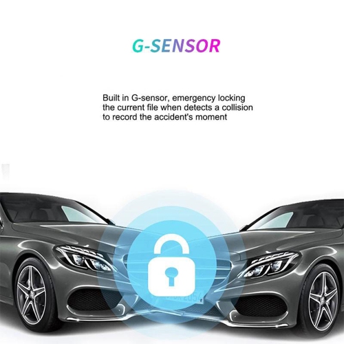 Mini caméra vidéo pour voiture 1080P WIFI DVR ADAS Caméra de bord Caméra DVR de voiture Enregistreur Dash Cam pour Android Radio de voiture