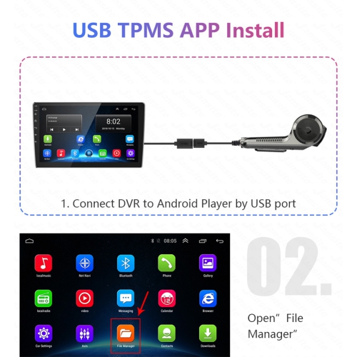 Caméra de voiture HD 1080P Dashcam DVR Enregistreur Dash Cam Car Dvr Caméra de recul auto Caméra de recul de véhicule de l'enregistreur de miroir