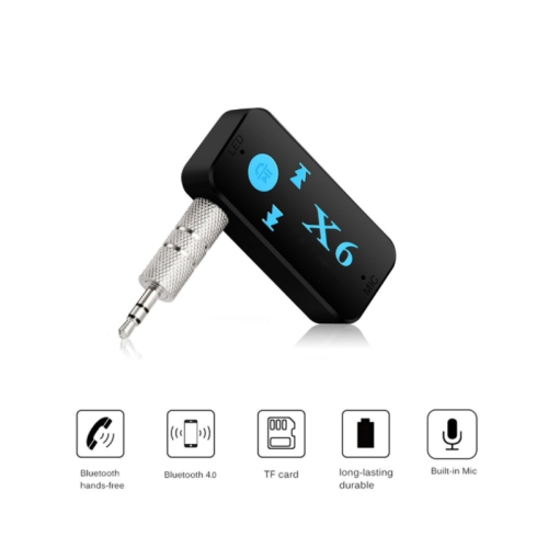 Récepteur Audio Bluetooth Mini AUX USB 3.5mm Jack Car Blurtooth 5.0 Récepteur pour la voiture et la maison