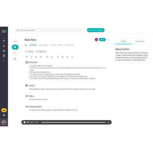 Philips SmartMeeting Portable Conference Microphone PSE0540 with Sembly Meeting Assistant