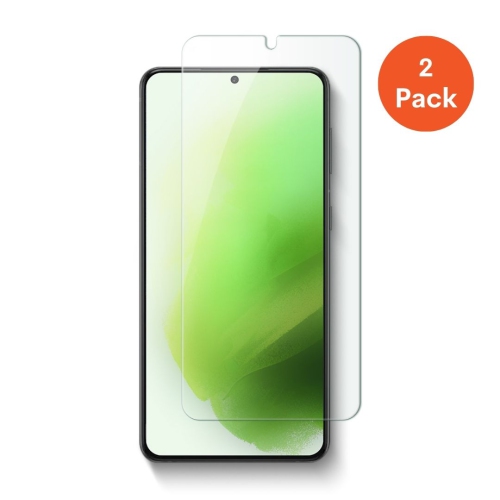 2 PACK - Uolo [Shield] Tempered Glass [9H ASAHI] Screen Protector for Samsung Galaxy S22