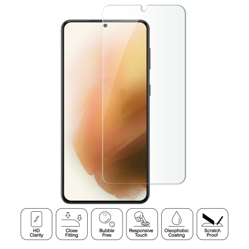 2 PACK - Uolo [Shield] Tempered Glass [9H ASAHI] Screen Protector for Samsung Galaxy S22+