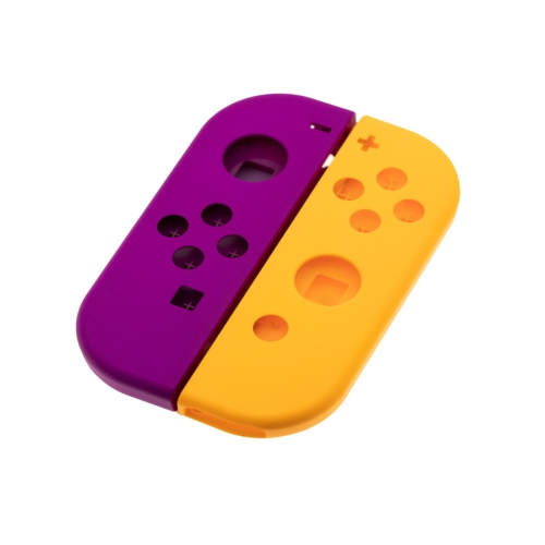 Replacement Housing Shell Case For Nintendo Switch Joy Con Controller - Yellow / Purple