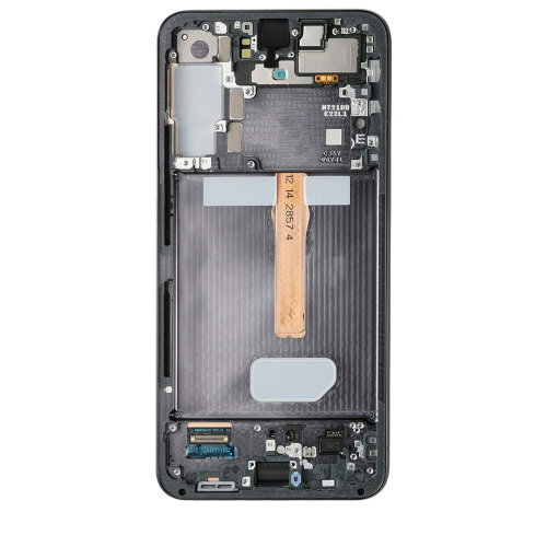 Refurbished - Replacement OLED Assembly With Frame Compatible For Samsung Galaxy S22 Plus 5G (Phantom Black)
