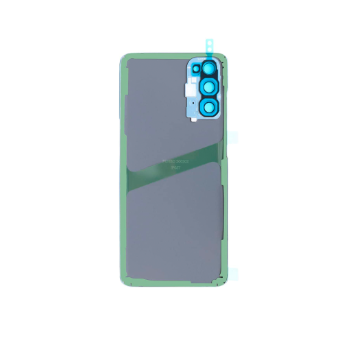 Replacement Back Cover Glass With Camera Lens Compatible For Samsung Galaxy S20 (Cloud Blue)