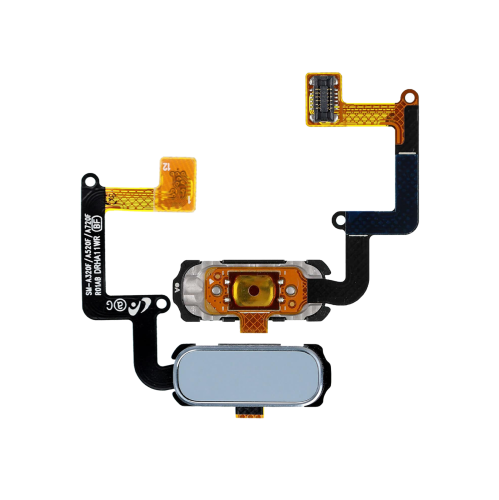 Replacement Fingerprint Reader With Flex Cable Compatible For Samsung Galaxy A3 / A5 (A520 / 2017) / A7 (A720 / 2017) (Sky Blue)