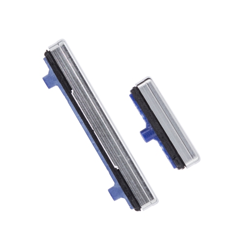 Replacement Hard Buttons Compatible For Samsung Galaxy Note 20 5G / Note 20 Ultra 5G (White)