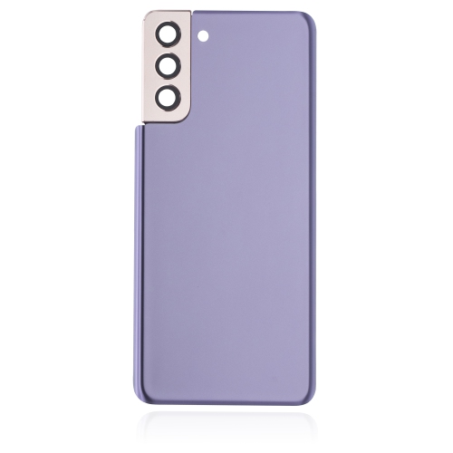 Replacement Back Cover Glass With Camera Lens Compatible For Samsung Galaxy S21 Plus (Phantom Violet)
