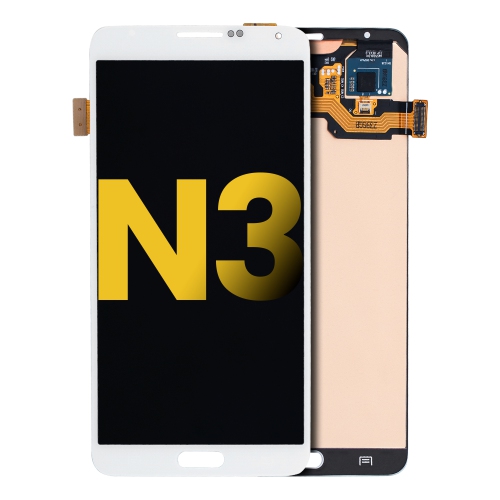 Refurbished - Replacement OLED Assembly Without Frame Compatible For Samsung Galaxy Note 3 (All Models) (White)