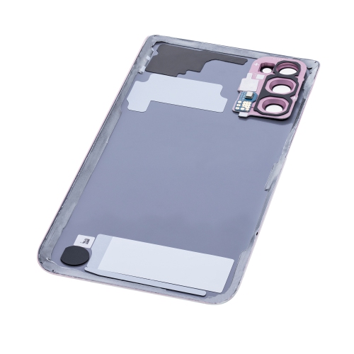 Replacement Back Cover Glass With Camera Lens Compatible For Samsung Galaxy S20 (Cloud Pink)