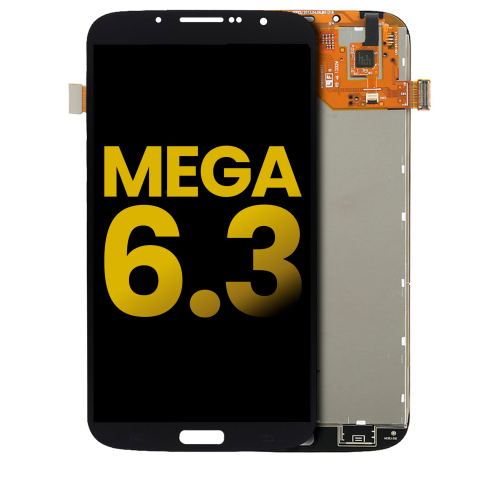 OLED Assembly Without Frame Compatible For Samsung Galaxy Mega 6.3 (Black / Blue) by ESOURCE PARTS - Refurbished condition - CA$82.42