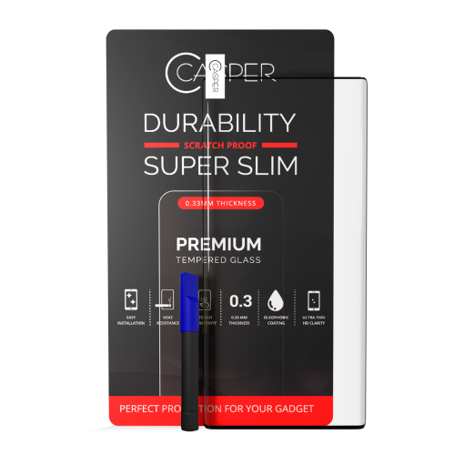 Replacement Casper UV Tempered Glass With Glue Compatible For Samsung Galaxy Note 10 Plus / 5G (Retail Pack)
