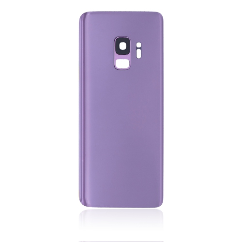 Replacement Back Cover Glass With Camera Lens Compatible For Samsung Galaxy S9 (Lilac Purple)