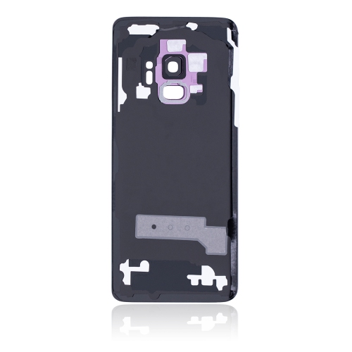Replacement Back Cover Glass With Camera Lens Compatible For Samsung Galaxy S9 (Lilac Purple)